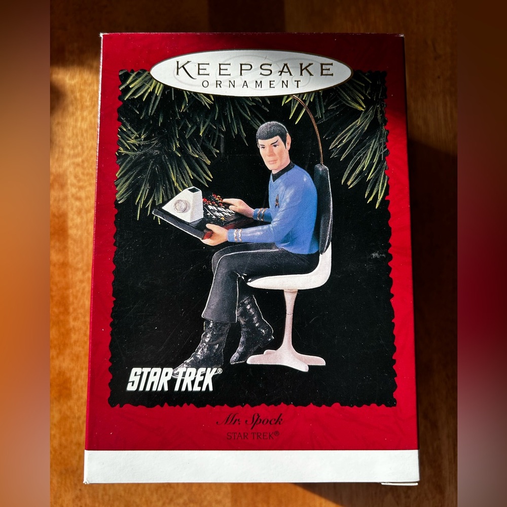 Hallmark Star Trek Mr. Spock Keepsake Ornament BNWT